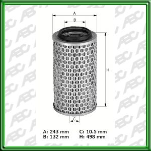 Filtro de AIRE - AGCO - AGRALE-DEUTZ - ATLAS-COPCO - CASE CONSTRUCTION - CLAAS - DON ROQUE - HUBER WABCO - KALMAR LMV - LIEBHERR - LIEBHERR-MOBILKRANE - MASSEY-FERGUSON TRAKTOREN - NEW HOLLAND - PAUNY ZANELLO - VASALLI - ZANELLO - DIMEX - MERCEDES-B ENZ (