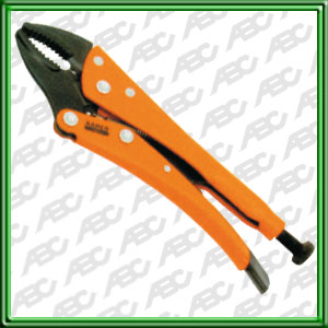 PINZA DE PRESION CON CORTADOR. LARGO: 235 mm // CAPACIDAD: 0-63 mm