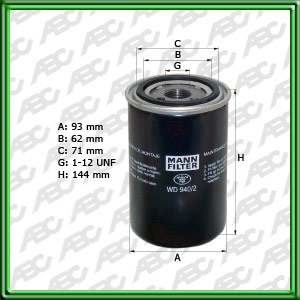 Filtro de HIDRÃUILICO PRESIÃN / SUCCIÃN / LEVANTE - BOBCAT - BOMAG - CASE CONSTRUCTION - CATERPILLAR - CHAMPION - CLARK EQUIPMENT - DITCH WITCH - HUBER WABCO - JOHN DEERE - KOMATSU - NEW HOLLAND - NEW HOLLAND CONSTRUCTION - TOWNMOTOR - WINGET / DYNA PA