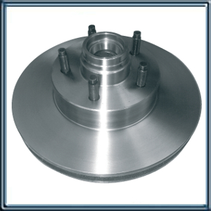 DISCOS PARA FRENOS - Eje Delantero - Tipo Ventilado - Medidas: Ã exterior 286.60 mm - Altura total 108.20 mm - Ã maza 45.20 mm - Espesor disco 26.30 mm - Espesor minimo disco 24.50 mm - 5 Agujeros // FORD RANGER (ARG.CON MAZA Y TORNILLOS 4X2) AÃ±o: 9  5