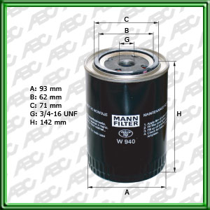Filtro de Filtro de TRANSMISIÃN MECÃNICA - CLARK EQUIPMENT - LINDE - STILL - AUDI - SEAT - SKODA - VW (VOLKSWAGEN)