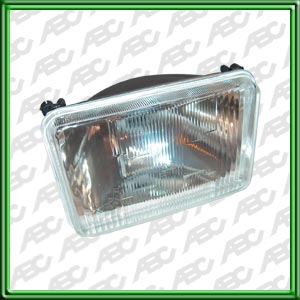 OPTICA LINEA AUTO RENAULT 11 Fase I 85 -> 89 - Unidad optica con luz de posicion. Alta interior. Para lamparas H1. Caja x 6 unid.