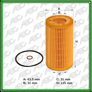 Filtro de ACEITE - BMW - LAND ROVER - ROVER (MG ROVER GROUP LTD)