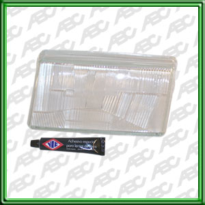 LENTE REPOSICION RENAULT 21 Fase II / TRAFIC Fase II IZQUIERDO - Para Optica 753 y 764. Caja x 7 unid.