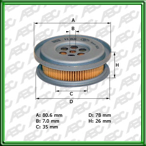 Filtro de FILTRO HIDRÃULICO - MERCEDES-BENZ (DAIMLER AG)