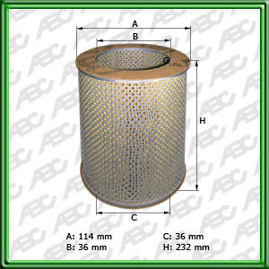 Filtro de COMBUSTIBLE - CATERPILLAR - CLARK EQUIPMENT - GARDNER-DENVER COMPRESSORS - HYSTER - KOMATSU