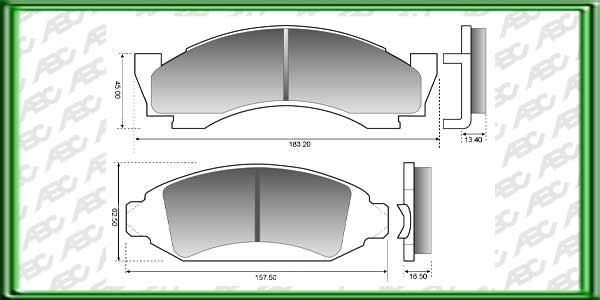 PASTILLAS DE FRENO FORD F-100 AÃ±o: 79>94 Posicion: DELANTERO Caliper: BENDIX // FORD F-100 AÃ±o: 79>94 Posicion: DELANTERO Caliper: BENDIX // FORD F-1000 AÃ±o: 79>94 Posicion: DELANTERO  // FORD F-1000 TURBO AÃ±o: 79>94 Posicion: DELANTERO  // FORD F-2