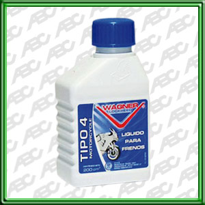 LIQUIDO DE FRENOS PARA MOTO Y CUATRICICLOS TIPO DOT4 SEGUN NORAI RAM-AITA 6H4