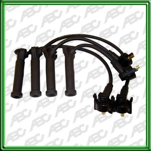 CABLES DE ENCEDIDO FORD FIESTA Motor: 1.4 16V ZETEC (cable lado bobina. macho) - Desde: 98 Hasta: 00 - Tipo de Cable: CABLE RESISTIVO Linea: SILICON POWER