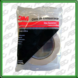 CINTAS ENMASCARAR GENERAL 12MM-50M CAJA X72 ROLLOS