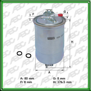 Filtro de COMBUSTIBLE Primario - Secundario