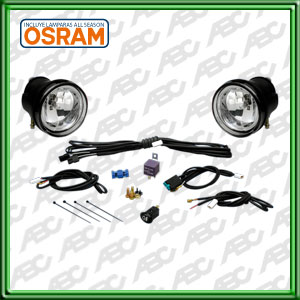 OPTICAS Y FAROS LINEA AUTO : KIT FAROS AUIXILIARES ANTINIEBLA CITROEN C3 (02/07) /  XSARA (01/... )  CON  TODO LO NECESARIO PARA SU INSTALACION.   LAMPARA H 1 ALL SEASON . (CAJA POR 2 UNID. )