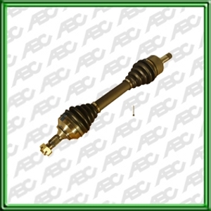 SEMIEJE PEUGEOT: 306 / PARTNER 25/24 IZQ. CORTO L=614MM