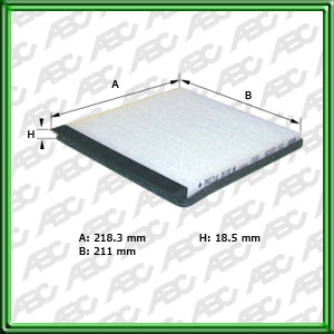 Filtro de FILTRO PARA CABINA - CITROEN - PEUGEOT