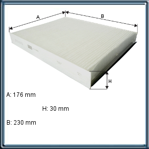FILTRO DE AIRE SECUNDARIO RENAULT (UE1)