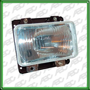 OPTICA LINEA BUSES - CAMIONES - COLECTIVOS MERCEDES BENZ LNI 1215 / 1622  OF 1215  OH 1316 91 -> 97 - GRUPO OPTICO HALOGENO HRCA CON LUZ ALTA. POSICION Y SOPORTE DE SUJECION. EXTERIOR. PARA LAMPARAS   H4. CAJA X 4 UNID.