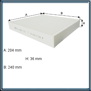 FILTRO DE AIRE CHEVROLET (UE5)