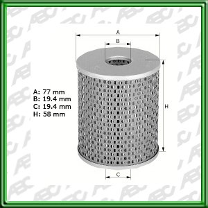 ELEMENTO FILTRO P/MOTO  HONDA MANN