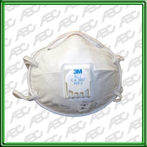 RESPIRADOR 8822 PARA POLVO-HUMO-NIEBLA (P2) CON VALVULA