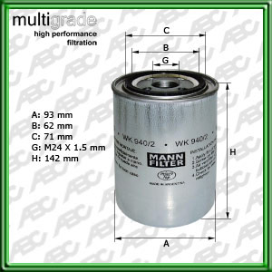 Filtro de COMBUSTIBLE - SCANIA - SCANIA BUS / SCANIA-IRIZAR