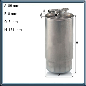 Filtro de COMBUSTIBLE - BMW - LAND ROVER
