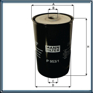 FILTRO DE COMBUSTIBLE MASSEYFERGUSON. PERKINS. ZANELLO