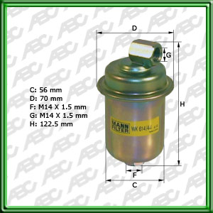 Filtro de COMBUSTIBLE - HYUNDAI