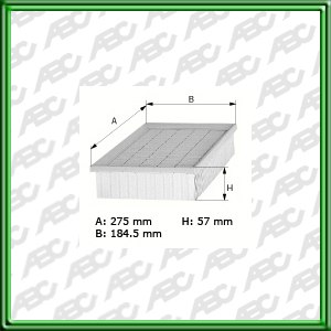 Filtro de AIRE - SEAT - SKODA - VW (VOLKSWAGEN)
