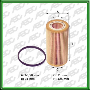 Filtro de ACEITE - AUDI - VW (VOLKSWAGEN)
