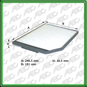 Filtro de FILTRO PARA CABINA - RENAULT