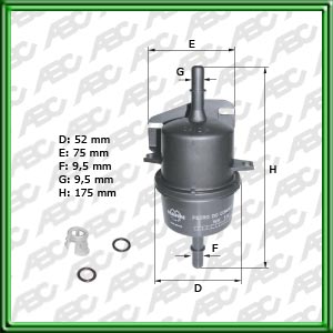Filtro de COMBUSTIBLE - FIAT