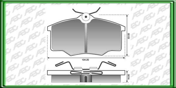 PASTILLAS DE FRENO GENERAL MOTORS CORSA 1.0 AÃ±o: 96Â» Posicion: DELANTERO Caliper: LUCAS GIRLING // GENERAL MOTORS CORSA 1.4 AÃ±o: 96Â» Posicion: DELANTERO Caliper: LUCAS GIRLING // GENERAL MOTORS CORSA 1.6 AÃ±o: 96Â» Posicion: DELANTERO Caliper: LUCAS G