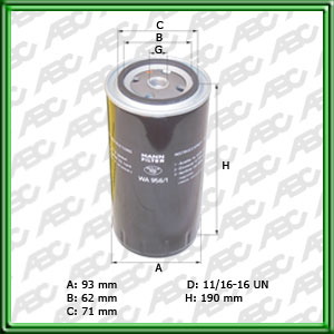 Filtro de FILTRO PARA AGUA - CASE-IH (CNH GLOBAL) - CUMMINS - DIMEX