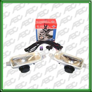 OPTICA LINEA AUTO FORD ESCORT 97 - KIT DE INSTALACION FARO AUXILIAR TODO INCLUIDO. PARA LAMPARAS H3. CAJA POR 2 UNID.