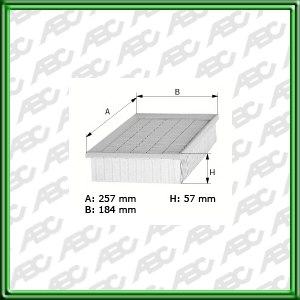 FILTRO AIRE ESCORT 97/--- ZETEC 1.8 = RE/FA/18