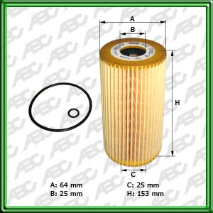 Filtro de ACEITE - AUDI - SEAT - VW (VOLKSWAGEN)