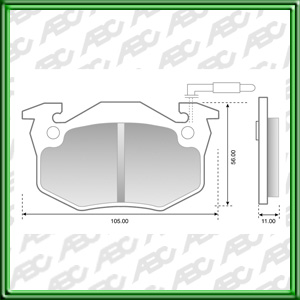 PASTILLAS DE FRENO PEUGEOT 307 1.4 16V AÃ±o: 08/00Â» Posicion: TRASERO Caliper: - // PEUGEOT 307 1.4 HDI AÃ±o: 08/00Â» Posicion: TRASERO Caliper: - // RENAULT 19 AÃ±o: 96Â» Posicion: TRASERO Caliper: BENDIX - c/s - // RENAULT CLIO AÃ±o: 96Â» Posicion: TRA