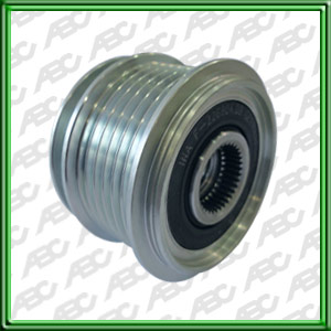 POLEA UNIDIRECCIONAL VW BORA/ GOLF IV/ SHARAN/ NEW BEETLE MOTOR 1.9 SDI. TDI. AUDI A3/ MOTOR 1.9 TDI  - EQUIVA LENCIA INA: F-226804.7 - MEDIDAS: 17 X 61.5 X 42.25 - NÂº DE PARTE ORIGINAL: 038903119038 903 165