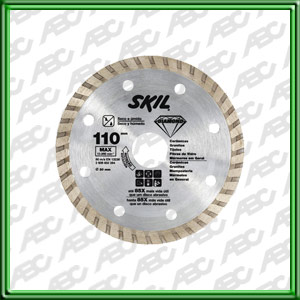 DISCOS SKIL DIAMANTADOS TURBO 110MM