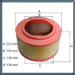 FILT AIRE RANGER 12/-- 3.2 2.2 2.5 NAFTA DIESEL TODAS