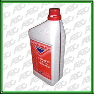 LIQUIDO DE FRENO DOT 3 - Contenido x envase: 1 Lt. - Unidad de embalaje: 12 envases x caja - SEGUN NORMA IRAM-AITA 6H2-6H3-SAE J 1703