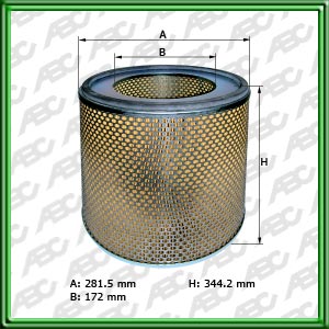 Filtro de AIRE - CATERPILLAR - TOWNMOTOR - ZANELLO