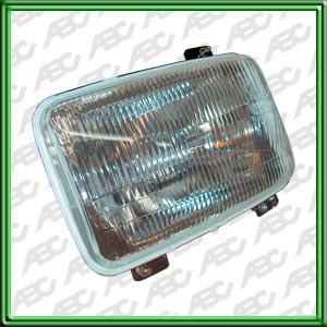 OPTICA LINEA BUSES - CAMIONES - COLECTIVOS IMECA SCANIA 114 -> 93 / SCANIA 112/ 113 - FARO ASIMETRICO. ALTA DELANTERO. PARA LAMPARAS P45T 12V 45/40W. CAJA X 2 UNID. /// REEMPLAZA A  754 ///