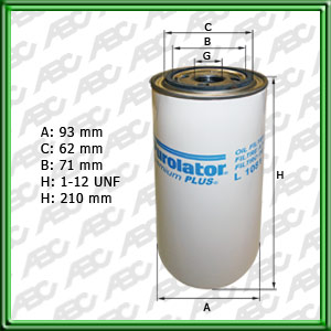 FILTRO DE ACEITE AGCO ALIS OPTIMA 440 - 550 - 660 MOTOR AGCO ALIS 914 BF6 M  1013EC: DEUTZ CAMION MAGIRUS. CAMIN FRONTAL DEUTZ AGRALE (DYNAMIC) F4L 913. BF4L 913. POWER MAX 300 TURBO POSTENFRIADO BF6L. 5133 RC. MICRO DEUTZ 1015 QA104: LIEBHERR MODELO R914