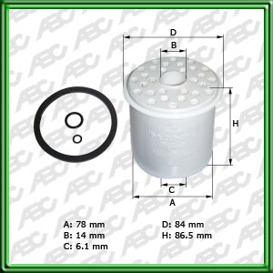 Filtro de COMBUSTIBLE - RENAULT
