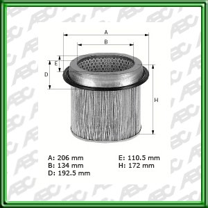 Filtro de AIRE - HYUNDAI - MITSUBISHI