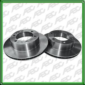 DISCO DE FRENO DELANTERO VENTILADO PARA TOYOTA HILUX SW4 3.0 TURBO (98Â»05)