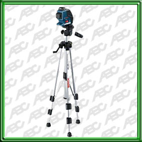 NIVEL LASER DE LINEA GLL280 MAS TRIPODE BS150 ALTA VISIBILIDAD DEL LASER EN UN AREA DE TRABAJO DE 20MM LINEA VERTICAL Y HORIZONTAL ALCANCE SIN/CON RECEPTOR 20-80M