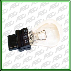 LAMPARA AUXILIAR ( frenos.giro.stop.etc ) 12 VOLTS 1 FILAMENTO (FRENO. GIRO. REGLAMENTARIA ) STANDARD 27 WATTS W2.5x16d P27W