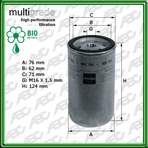 Filtro de COMBUSTIBLE - IVECO